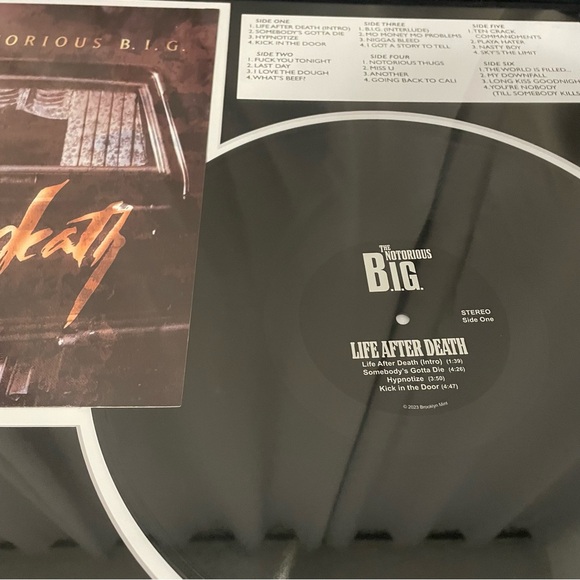 The Notorious B.I.G. Life After Death Framed Album Art - Picture 6 of 6